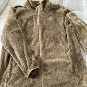 The north face Tan Fleece Jacket